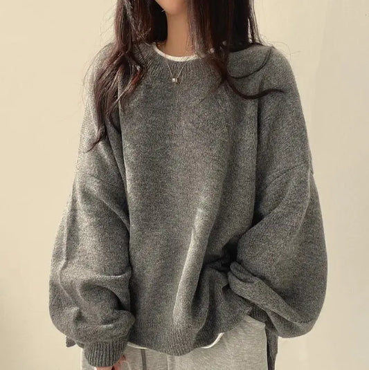 Oversized Neutral Sweater