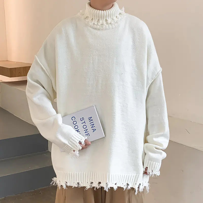 Trendy Loose-Fit Pullover Fashion Shirt