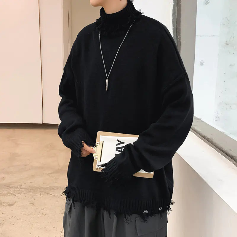 Trendy Loose-Fit Pullover Fashion Shirt