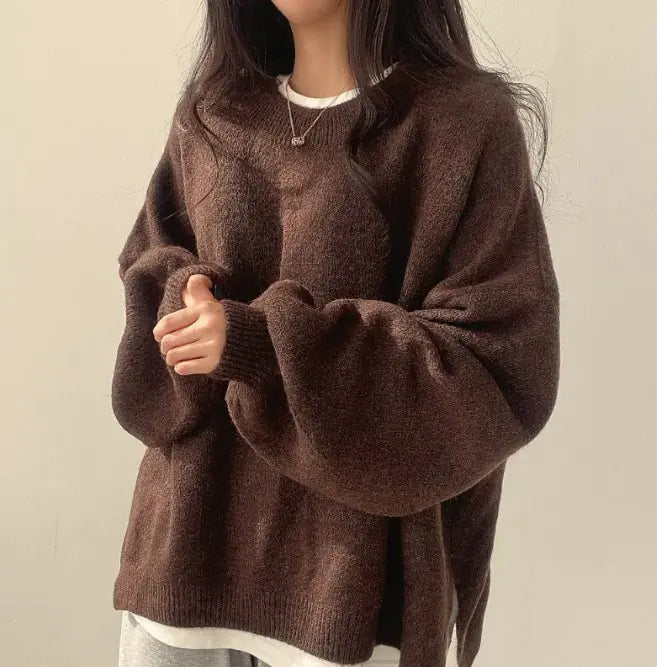 Oversized Neutral Sweater