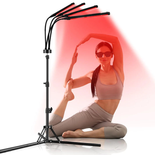 Radiance Red Light Therapy Lamp 180LEDs with Stand