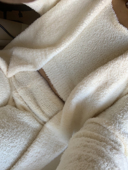 3-Piece Fuzzy Fleece Loungewear Set